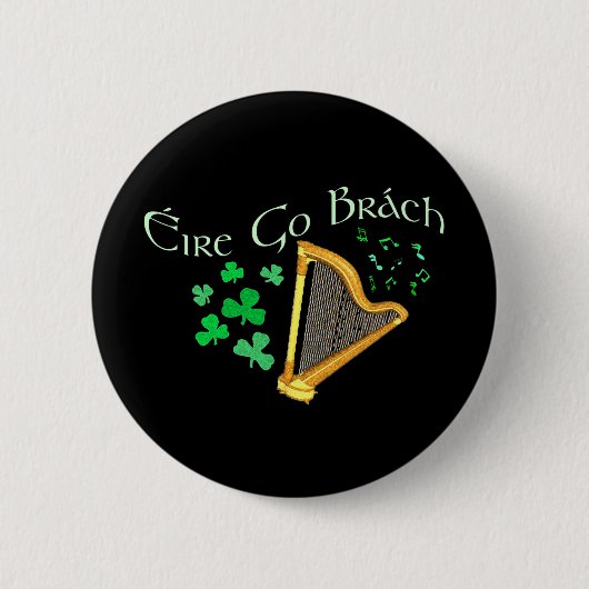 Eire Go Brach Buttonnen Ronde Button 5,7 Cm (Voorkant)