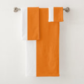 Éire Ierse vlag badhanddoek set gemaakt in de VS Bad Handdoek (Insitu)