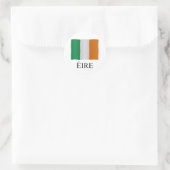 Eire - Ireland + flag Ronde Sticker (Tas)