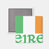 EIRE Irish Flag Magneet (Voorkant / Achterkant)