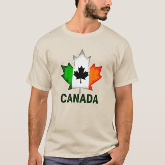 Éire ontmoet Canada: Celtic Pride Distressed T-Shi T-shirt