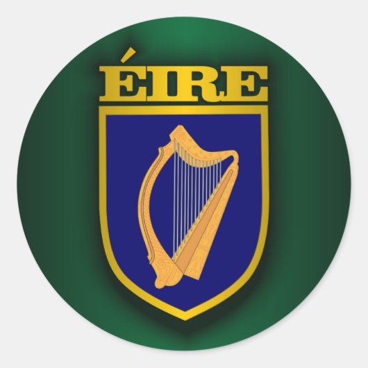 Eire Ronde Sticker (Voorkant)