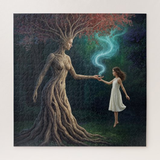 "Eirene’s Woodland Crossing” – A Surreal Reality Legpuzzel (Verticaal)