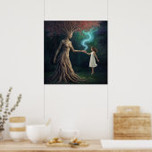 "Eirene’s Woodland Crossing” – A Surreal Reality Poster (Keuken)