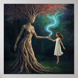 "Eirene's Bosovergang" – Een Surrealistische Reali Poster