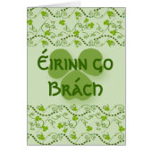 Eirinn go Brach Ierland Forever Note Kaart (Voorkant)