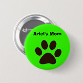Eis je cheerleader! ronde button 5,7 cm (Voorkant /achterkant)