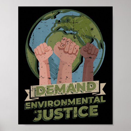 Eis milieurechtvaardigheid  poster (Voorkant)