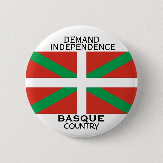 Eis-onafhankelijkheid Baskenland Ronde Button 5,7 Cm (Voorkant)