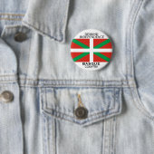 Eis-onafhankelijkheid Baskenland Ronde Button 5,7 Cm (In situ)