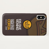 Eis que venho sem demora Case-Mate iPhone case (Achterkant (horizontaal))