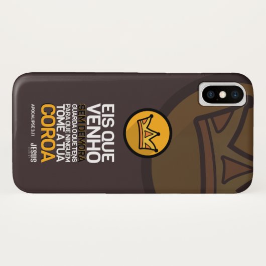 Eis que venho sem demora Case-Mate iPhone case (Achterkant (horizontaal))