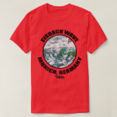 Eisbach wave Munich Germany Surf T-shirt (Design voorkant)