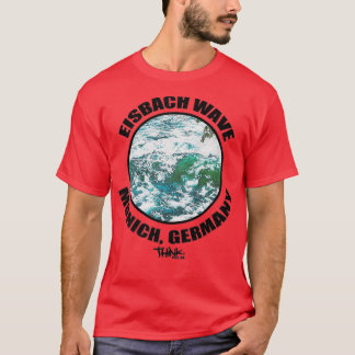 Eisbach wave Munich Germany Surf T-shirt