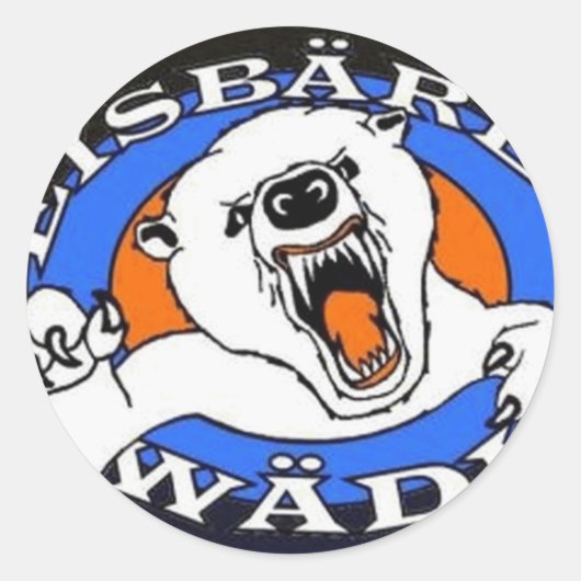 eisbaeren waedi.gif ronde sticker (Voorkant)