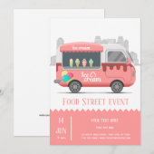 Eiscrème Kaart (Voorkant / Achterkant)