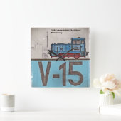 Eisenbahnuhr Vierkante Klok (Huis)