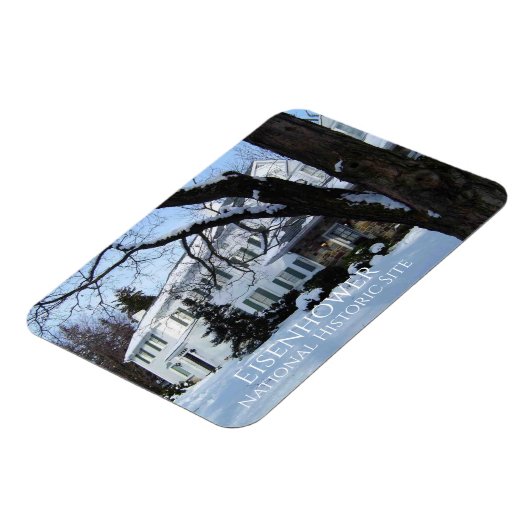 Eisenhower Home, Winter, Gettysburg, PA Magneet (Linkerzijde)