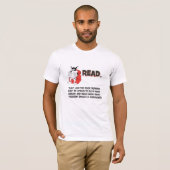 Eisenhower leest het Citaat van de brander van het T-shirt (Voorkant volledig)