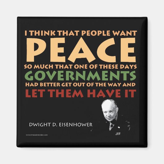 Eisenhower Magnet (Voorkant)
