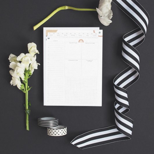 Eisenhower Matrix niet gedateerd dagelijks Notitieblok