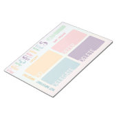 Eisenhower Matrix Priority List Notitieblok (Schuin)