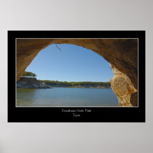 Eisenhower State Park Texas Poster (Voorkant)