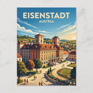 Eisenstadt Oostenrijk Briefkaart