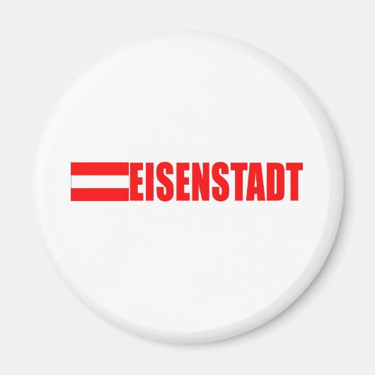 Eisenstadt, Oostenrijk Magneet (Voorkant)