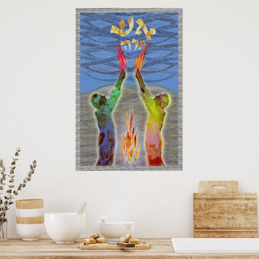 Eish Zarah Poster (Keuken)