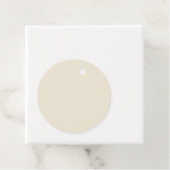 Eishell Solid Color Bedankjes Labels (In situ)