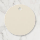 Eishell Solid Color Bedankjes Labels (Voorkant)