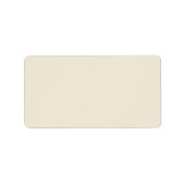 Eishell Solid Color Etiket (Voorkant)