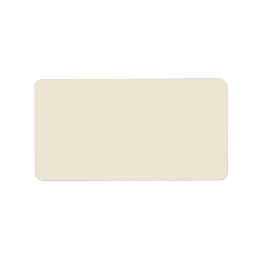Eishell Solid Color Etiket (Voorkant)