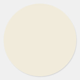 Eishell Solid Color Ronde Sticker