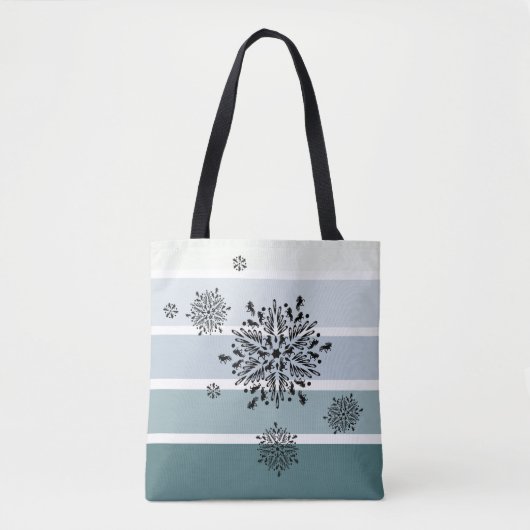 Eiskristalle mit Tölter Tasche Tote Bag (Voorkant)