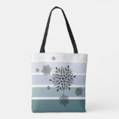 Eiskristalle mit Tölter Tasche Tote Bag (Achterkant)