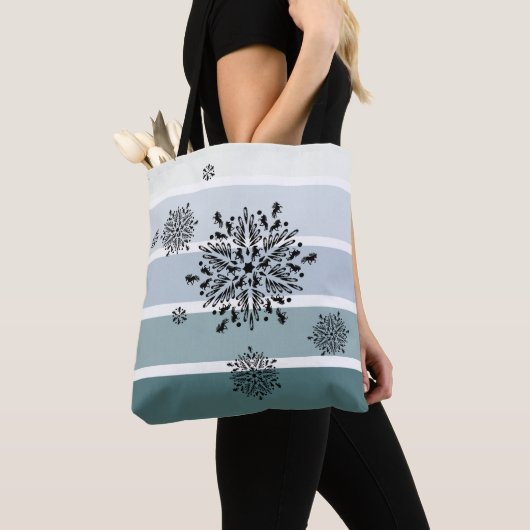 Eiskristalle mit Tölter Tasche Tote Bag (Dichtbij)