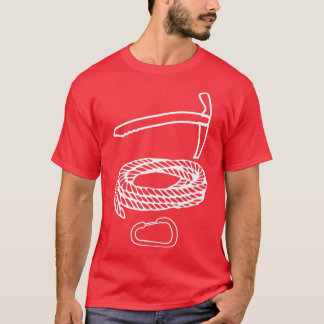 Eisspitzhacke Klimaatverandering Rope Ice Climate  T-shirt