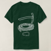 Eisspitzhacke klimmer klimmer 1 t-shirt (Design voorkant)