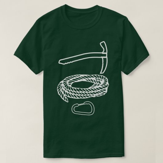 Eisspitzhacke klimmer klimmer 1 t-shirt (Design voorkant)