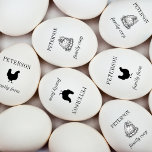 Eistempel | Gezinslijk Boerderij, verse eieren Rubberstempel<br><div class="desc">Door onze one-of-a-kind-stempel in te voeren, is het de perfecte manier om een persoonlijke aanraking toe te voegen aan de eierverpakking van uw familie boerderij. Met onze stempel van hoge kwaliteit krijgt u de naam van uw boerderij en een charmante tekening van een kip, waardoor u uw boerderij op een...</div>