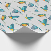 Eisvogel Cadeaupapier (Hoek)