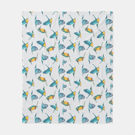 Eisvogel Fleece Deken (Voorkant)