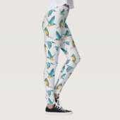 Eisvogel-Muster Leggings (Rechts)