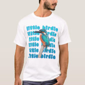 Eisvogel  - schöner blauer Vogel T-shirt (Voorkant)