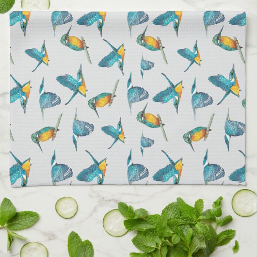 Eisvogel Theedoek (Gevouwen)