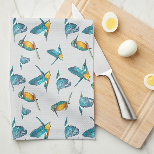 Eisvogel Theedoek (Quarter Fold)