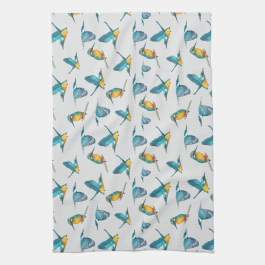 Eisvogel Theedoek (Verticaal)