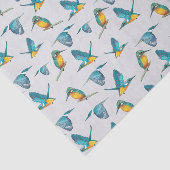 Eisvogel Tissuepapier (Detail)